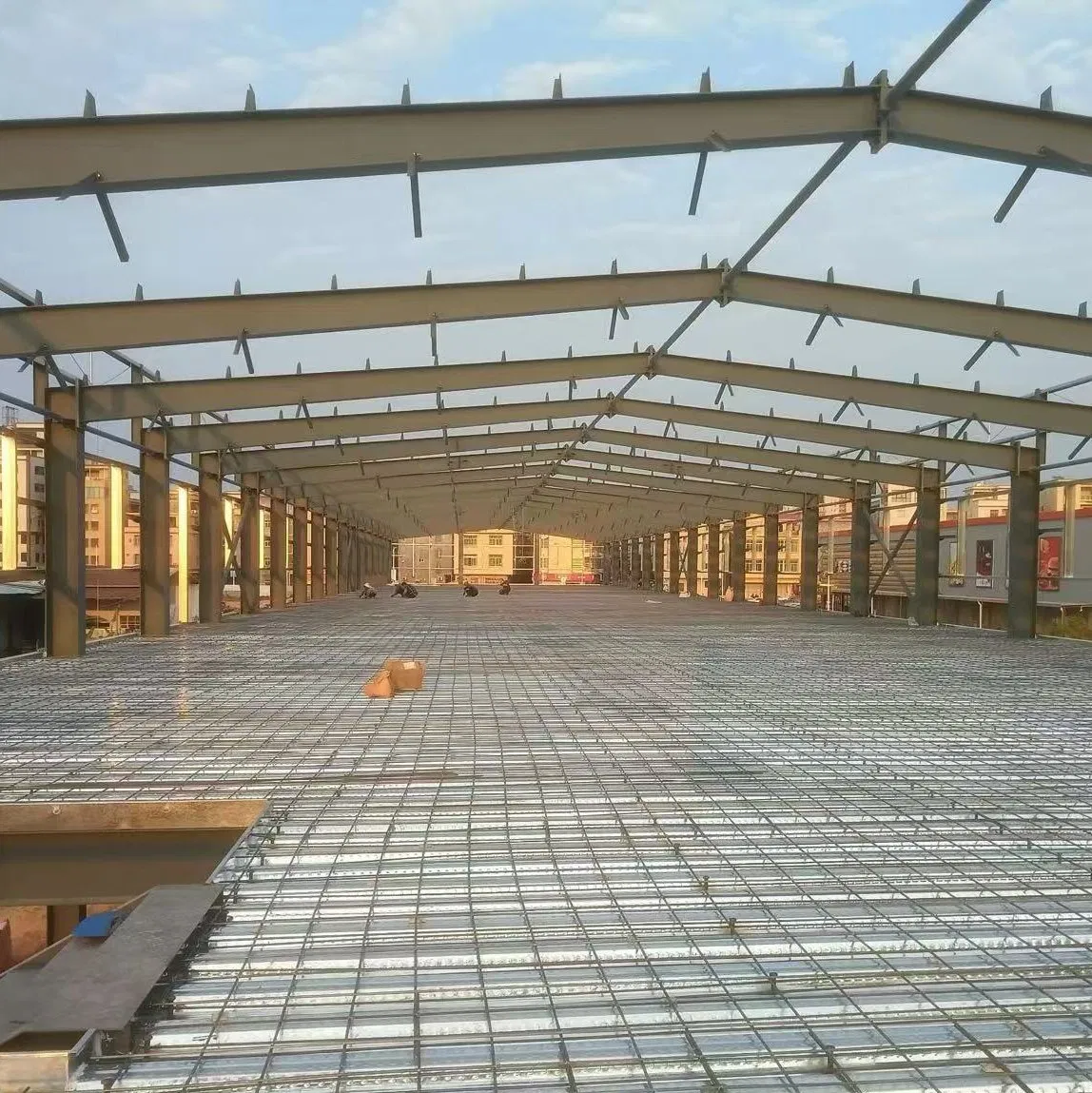 High Performance Customized Easy to Install Metal Prefabricated Hangar Steel Structure Building