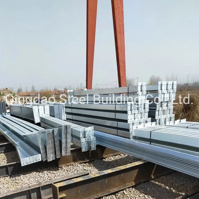 Estructura principal de acero galvanizado