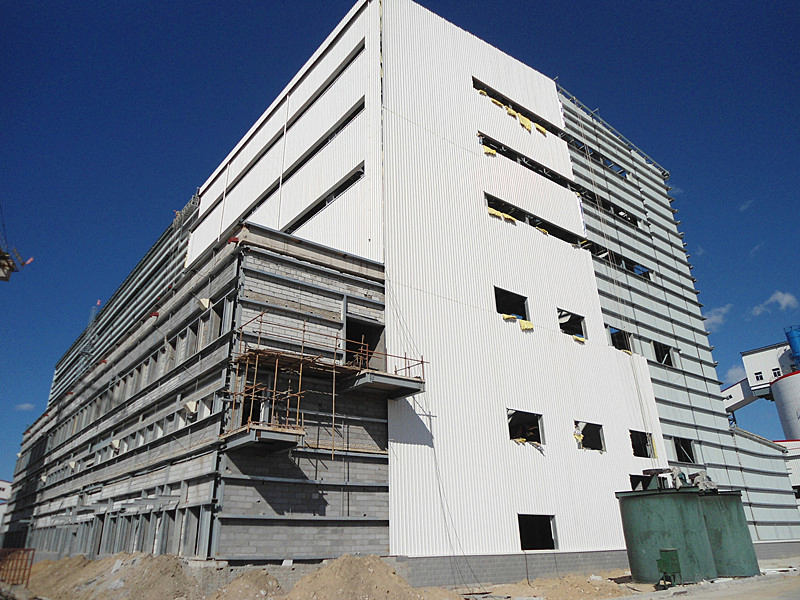 Edificios de oficinas modulares prefabricados de varios pisos
