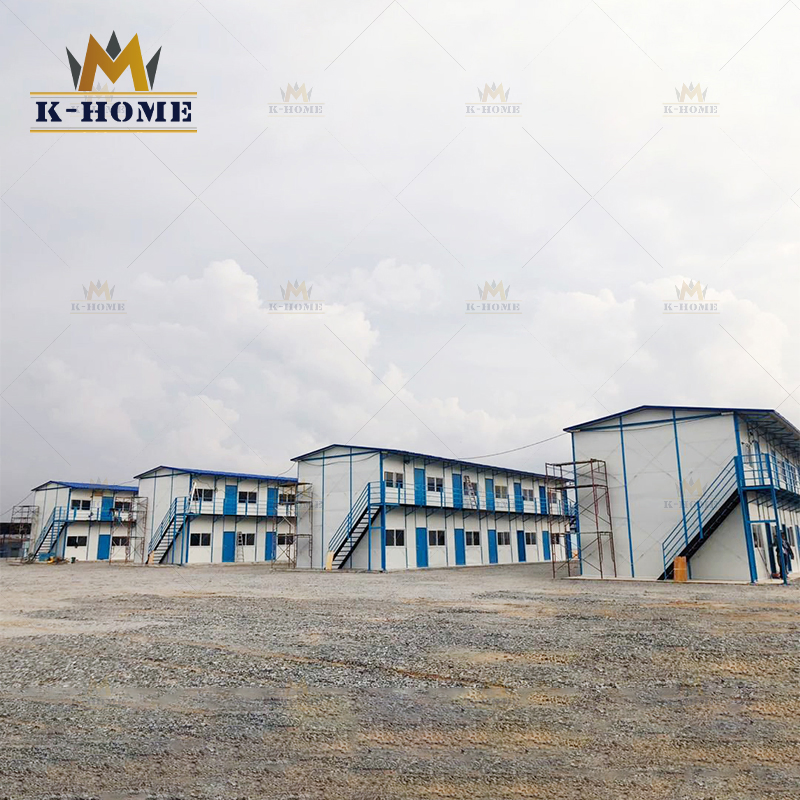 Edificio de oficina temporal modular prefabricado en Indonesia