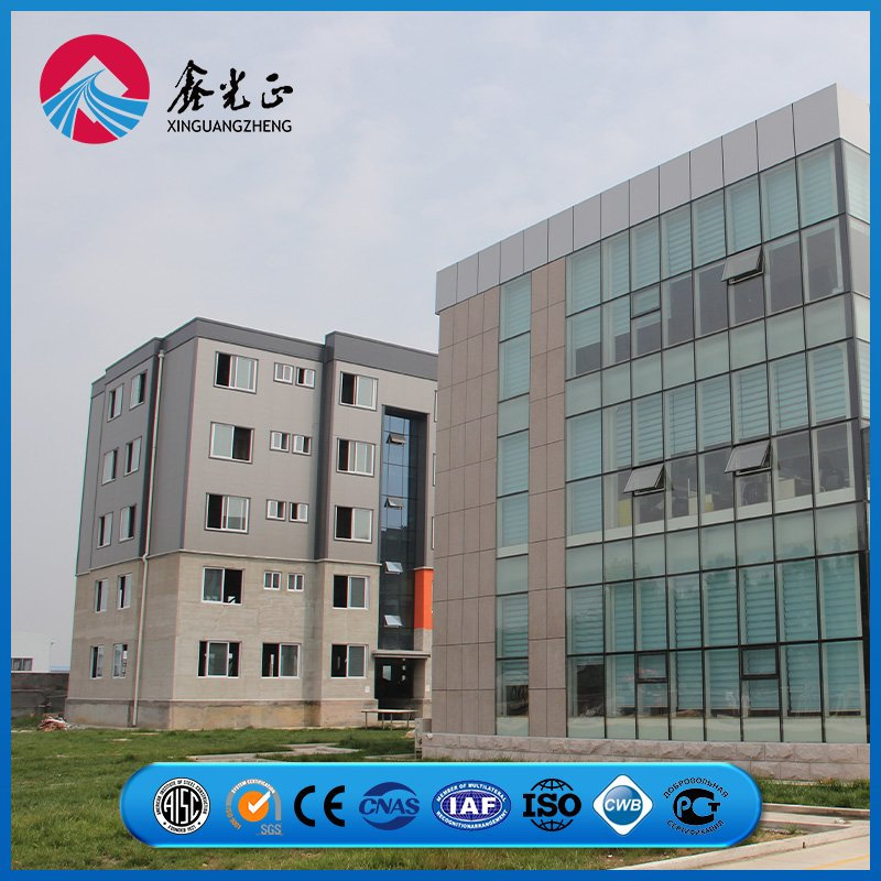 Sistema de Soporte Industrial Modular Avanzado Resistente a Sismos Estructura de Acero Prefabricada de Metal Edificio de Oficinas de Varios Pisos