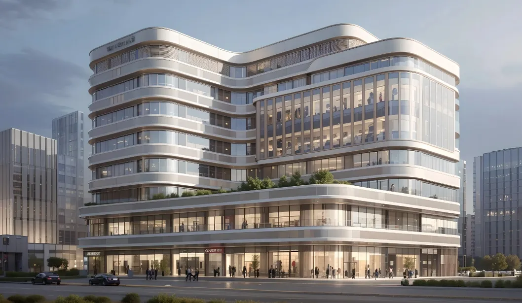 Edificio modular de gran altura de acero prefabricado para oficinas comerciales industriales
