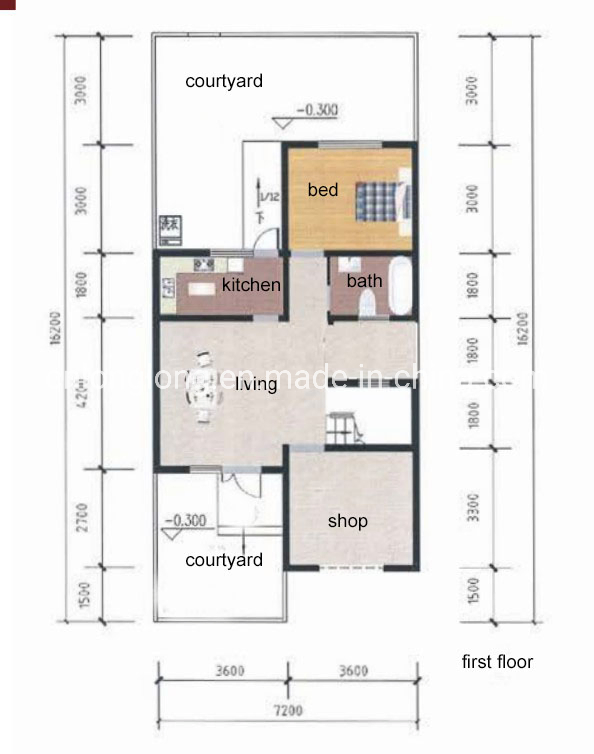 Estructura de acero modular diseño personalizado construcción rápida casa villa de acero ligero edificio prefabricado