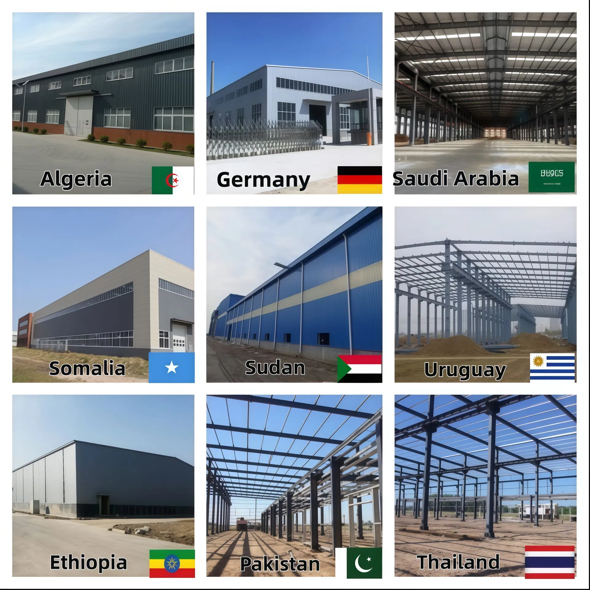 Estructura modular de acero prefabricada sostenible y expandible para vivienda de emergencia