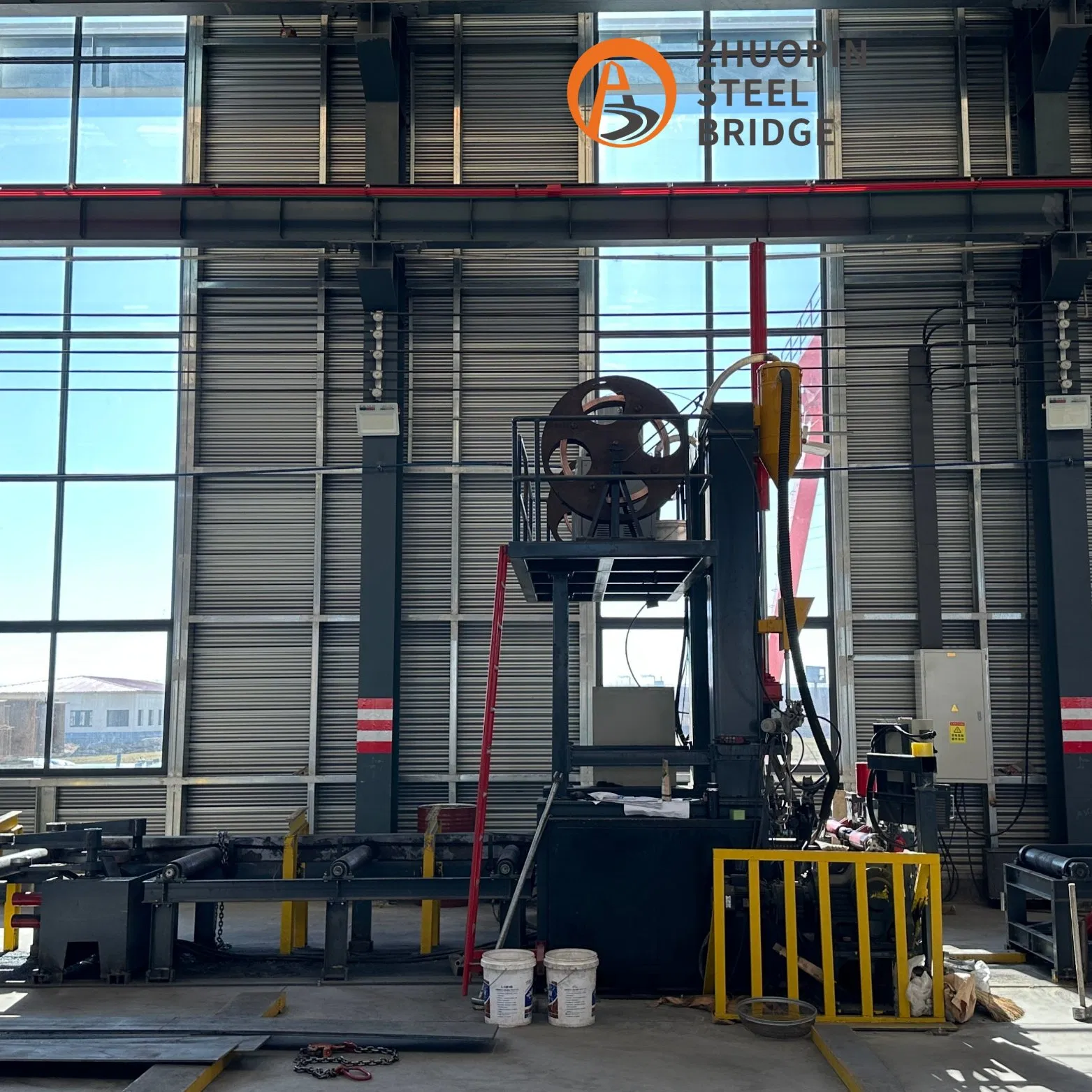 Taller Modular de Metal, Estructura de Edificio de Acero Prefabricado Industrial