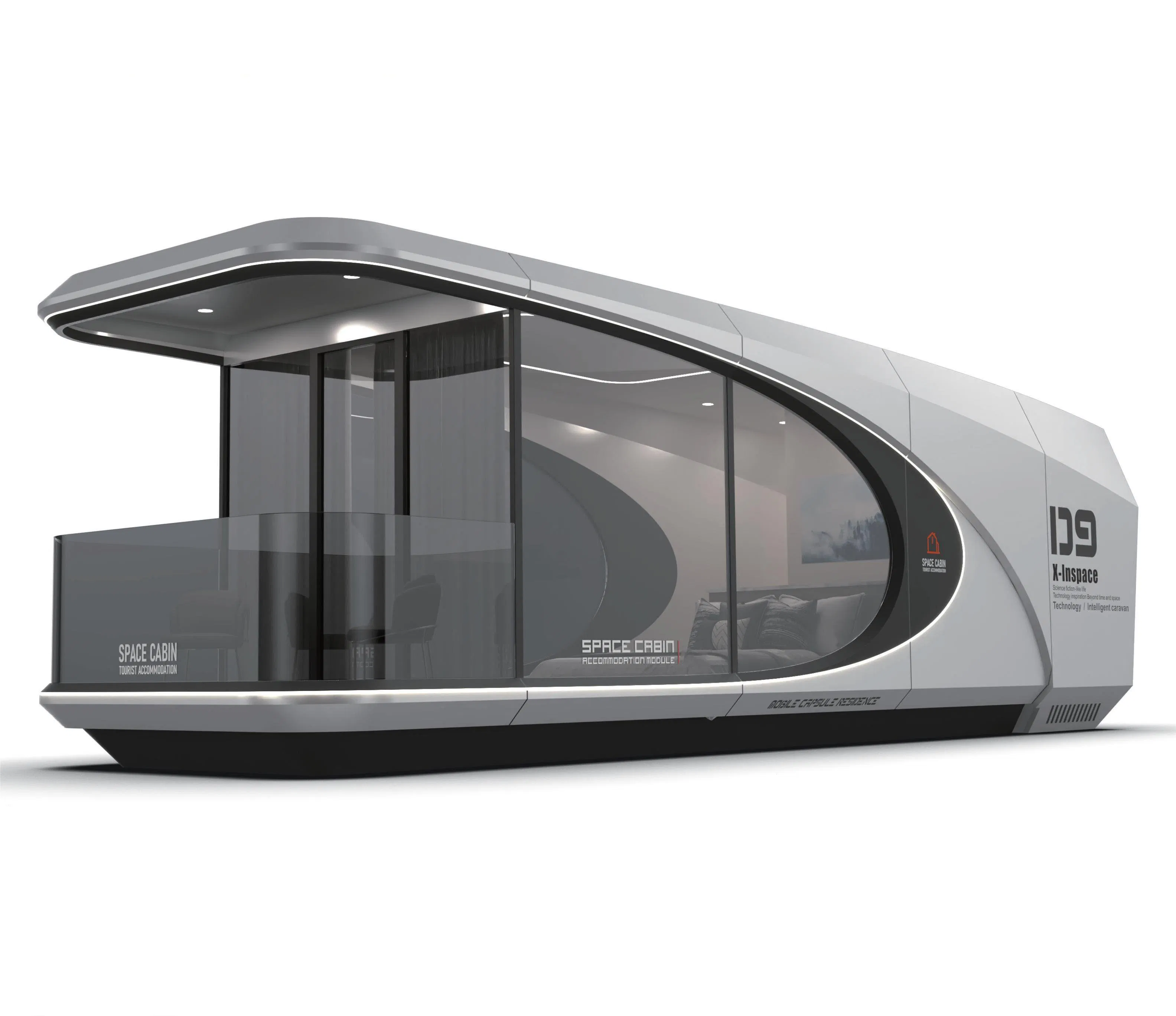 Casa Hotel Modular Prefabricada Cabaña Inteligente Pod de Sueño Cápsula Espacial