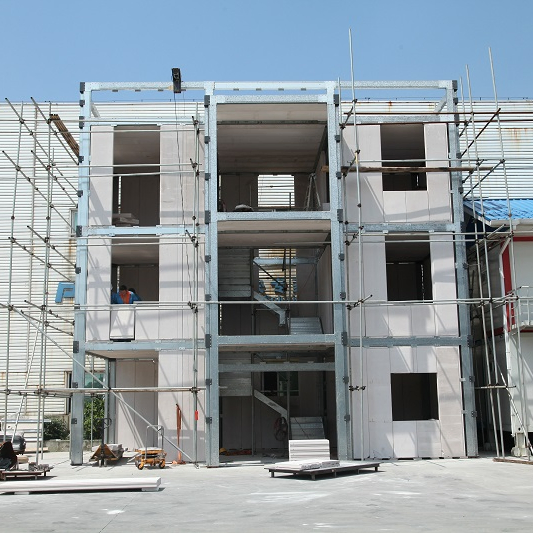 Paneles de Alc prefabricados para edificios modulares residenciales de estructura de acero permanente