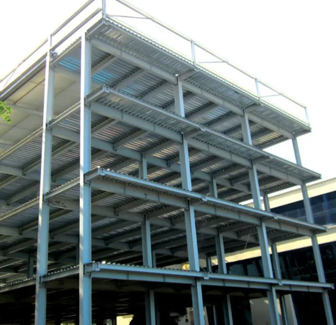 Estructuras modulares preingenierizadas comerciales modernas edificio de acero prefabricado oficina
