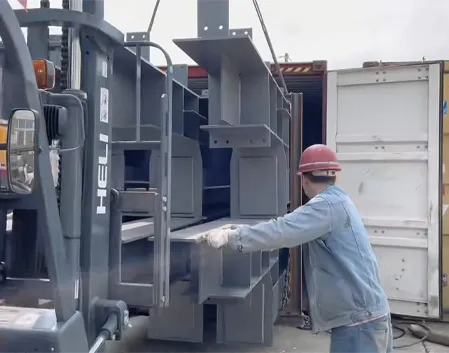 Edificio de fábrica de acero prefabricado modular para una fabricación eficiente