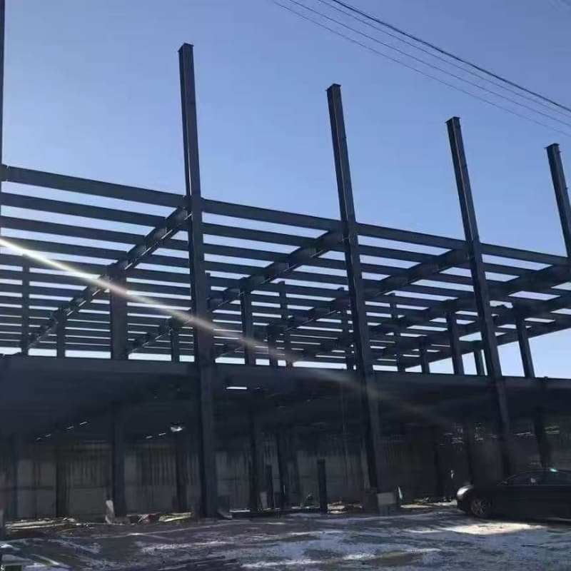 Kit de Construcción Modular de Edificio de Oficina de Acero Prefabricado Instalación Rápida para Uso Empresarial