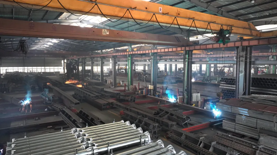Estructura modular y prefabricada de acero para edificio de almacén industrial