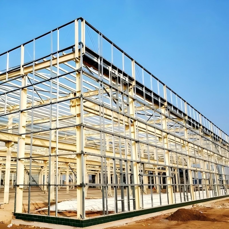 Estructuras de acero general modulares personalizadas prefabricadas aisladas, edificios de metal baratos en venta