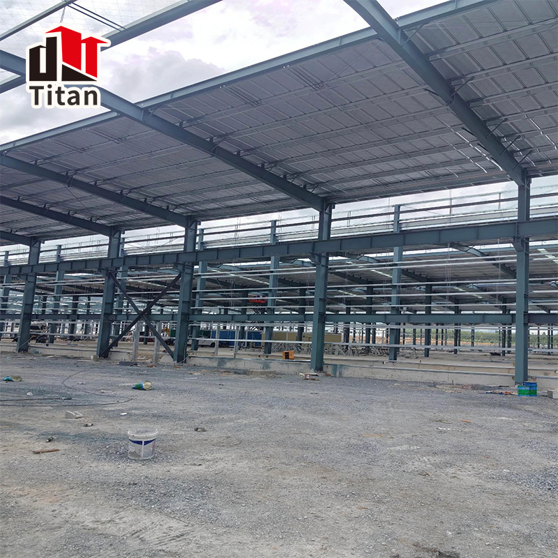 Estructura modular de acero prefabricada sostenible y expandible para vivienda de emergencia