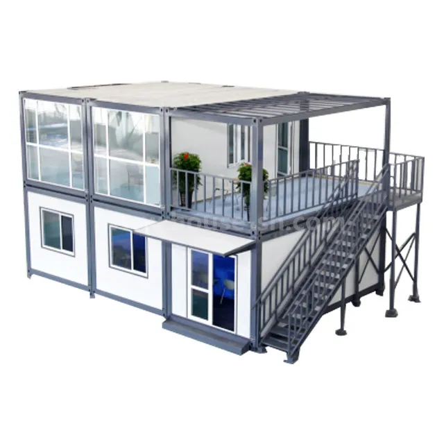 Fábrica de diseño panel sándwich modular moderno portátil prefabricado lujo dormitorio taller oficina edificio sala de estar