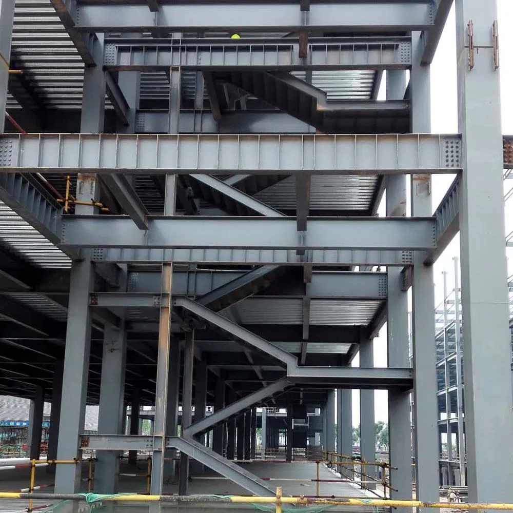 Estructura modular de acero de alta resistencia de grado industrial para edificio residencial de varios pisos