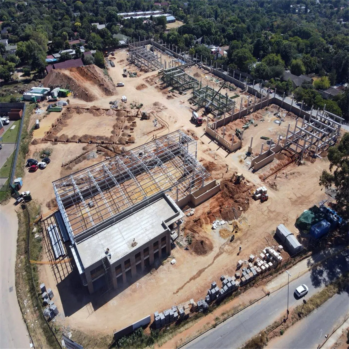 Escuela modular prefabricada de varios pisos, vivienda prefabricada, edificio contenedor, dormitorio integrado