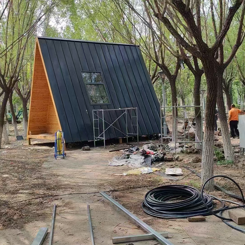 Casa Modular Prefabricada de Estructura de Acero Ligero Integrada con Tecnología Inteligente y Eficiente en Energía