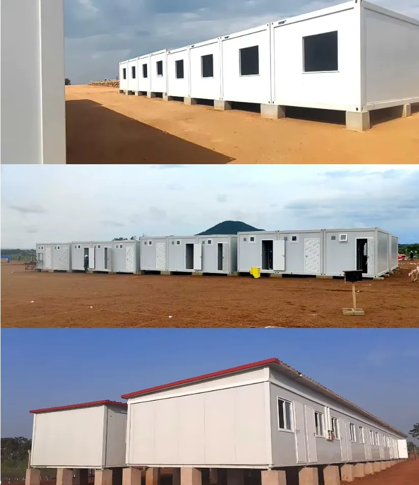 Casa Modular de Montaje Rápido para Uso Temporal y Permanente