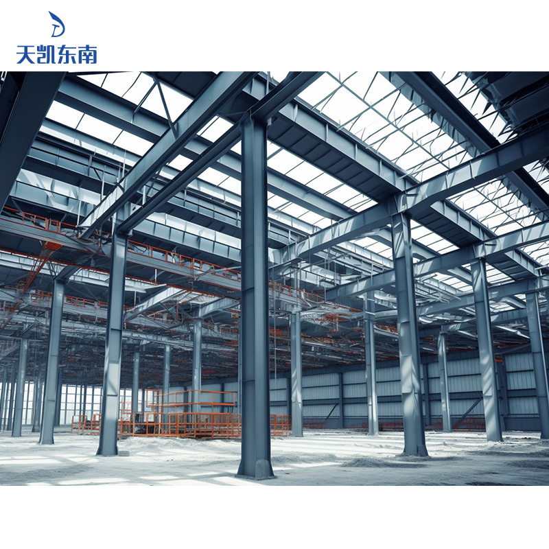 Construcción modular de gran espacio duradera y prefabricada para taller de fábrica y casa de almacenamiento