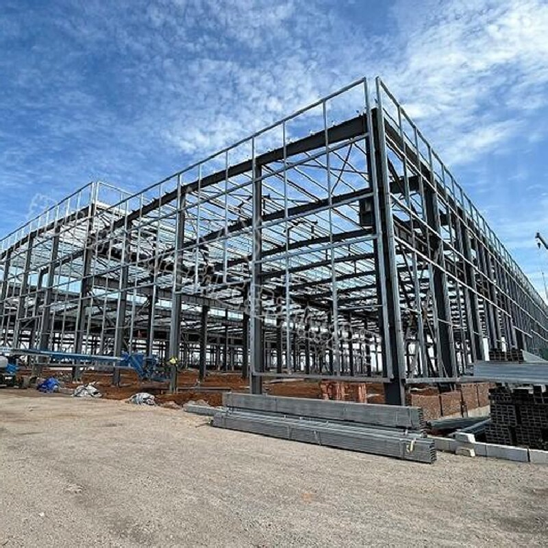 Edificio modular de gran altura prefabricado para oficinas comerciales industriales de estructura de acero