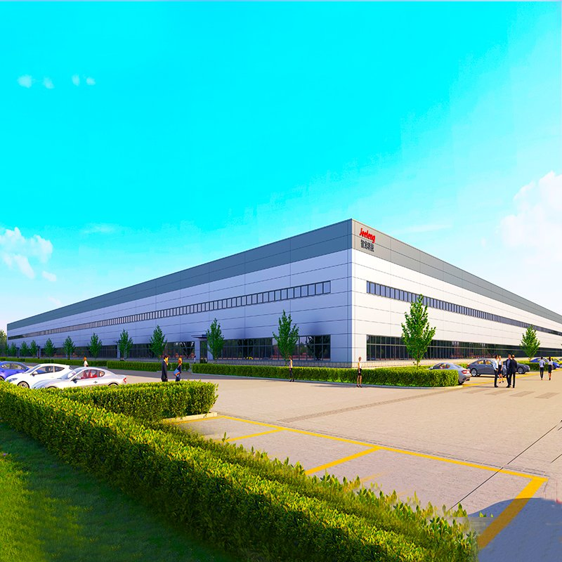 Estructura de acero prefabricada de marco modular para construcción de almacenes