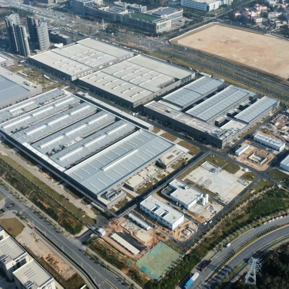 Estructura de acero prefabricada marco metálico edificio industrial modular y expandable