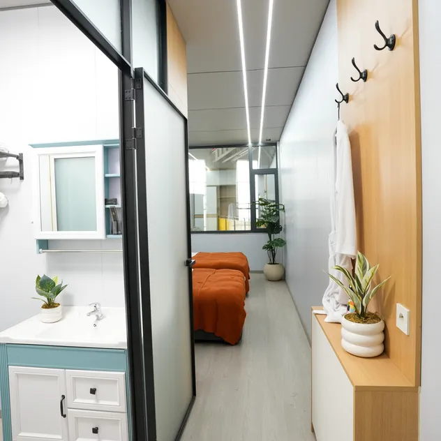 Edificio Modular Innovador con Fuerte Acero Galvanizado para la Vida Moderna