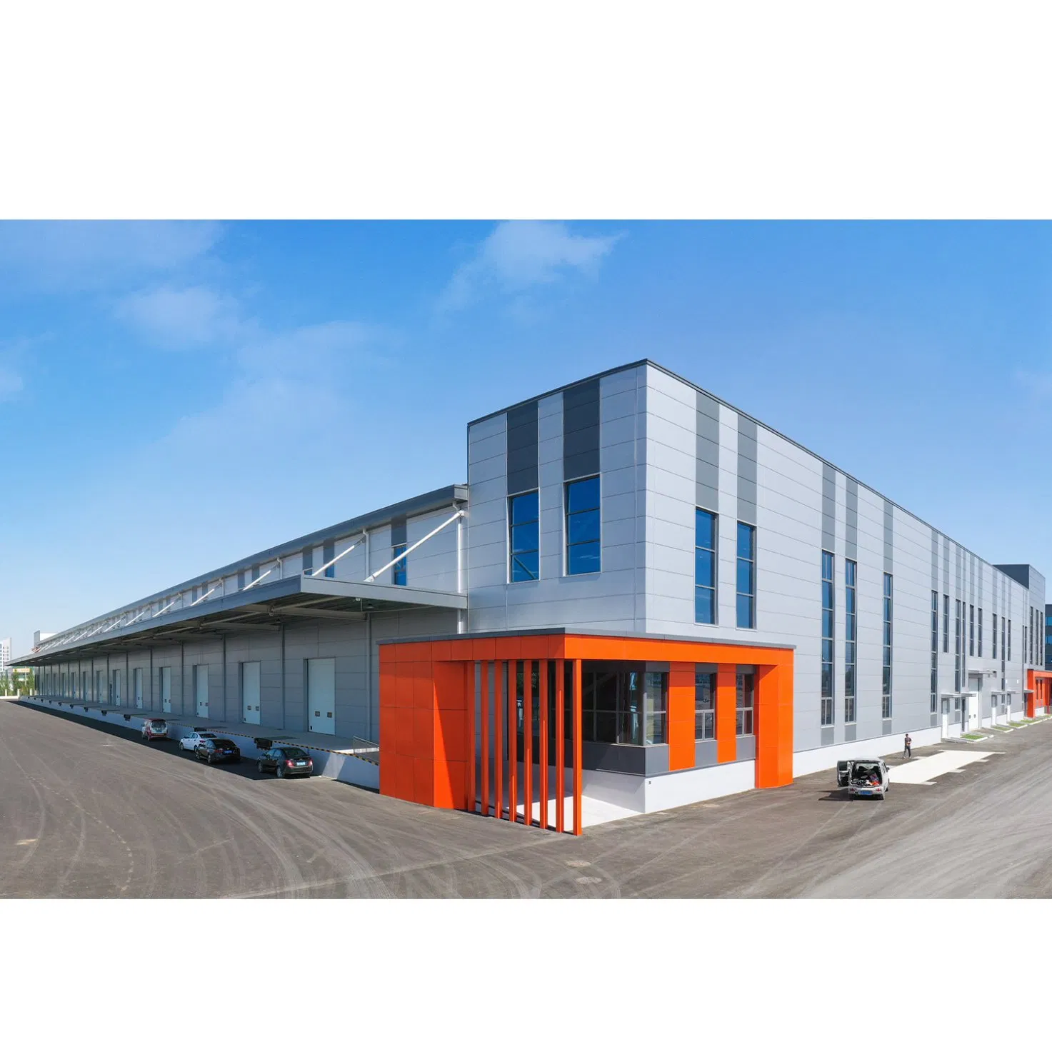Estructuras de acero sostenibles, edificios residenciales modulares y apartamentos para la vida moderna
