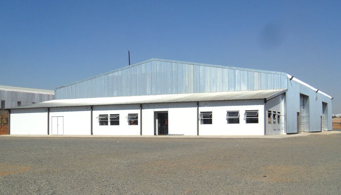 Edificios Modulares Prefabricados Terminal de Aeropuerto Hangar Estructura de Acero Taller Almacén Cobertizo de Almacenamiento 2000sqm