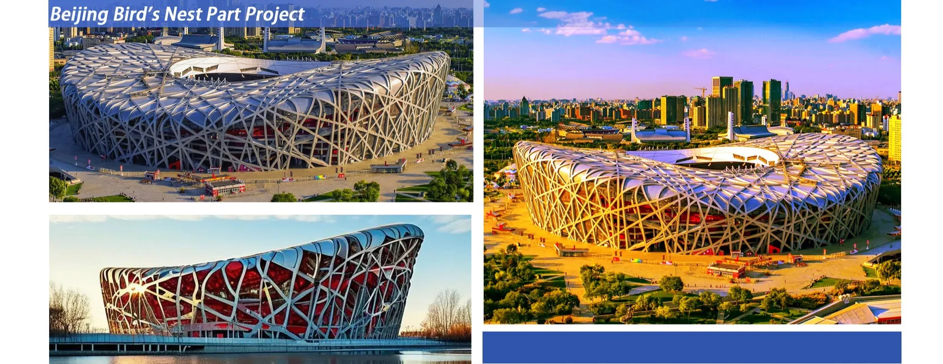 Proyecto Nido de Pájaro de Beijing - Estructura