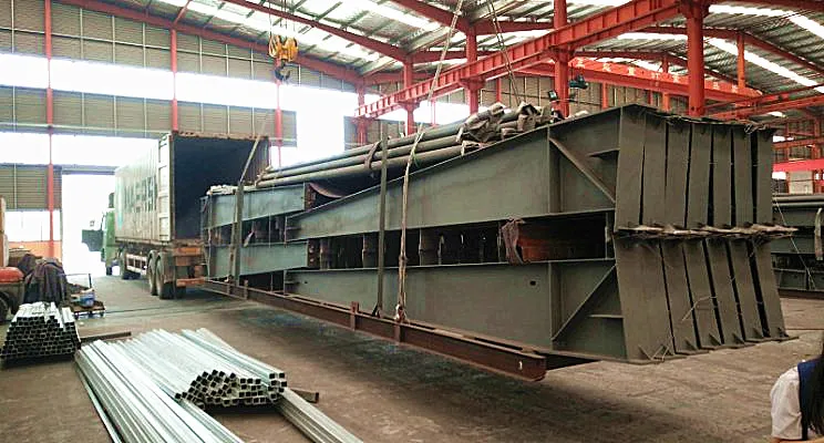 Embalaje de palets de acero para estructuras modulares