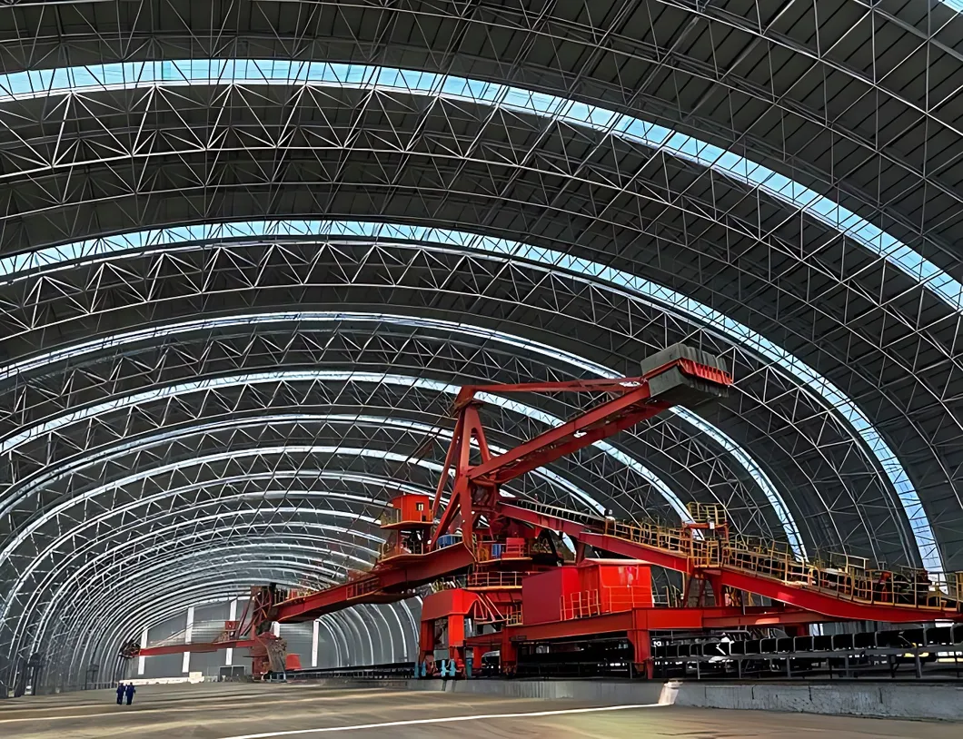 Diseño Modular de Estructura de Rejilla Espacial de Acero para Edificio Gimnasio Casa Prefabricada