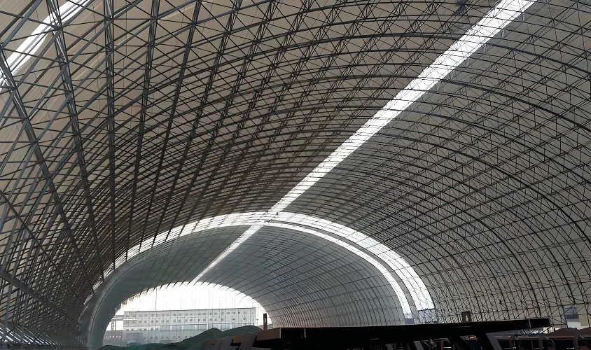 Diseño Modular de Estructura de Rejilla Espacial de Acero para Edificio Gimnasio Casa Prefabricada