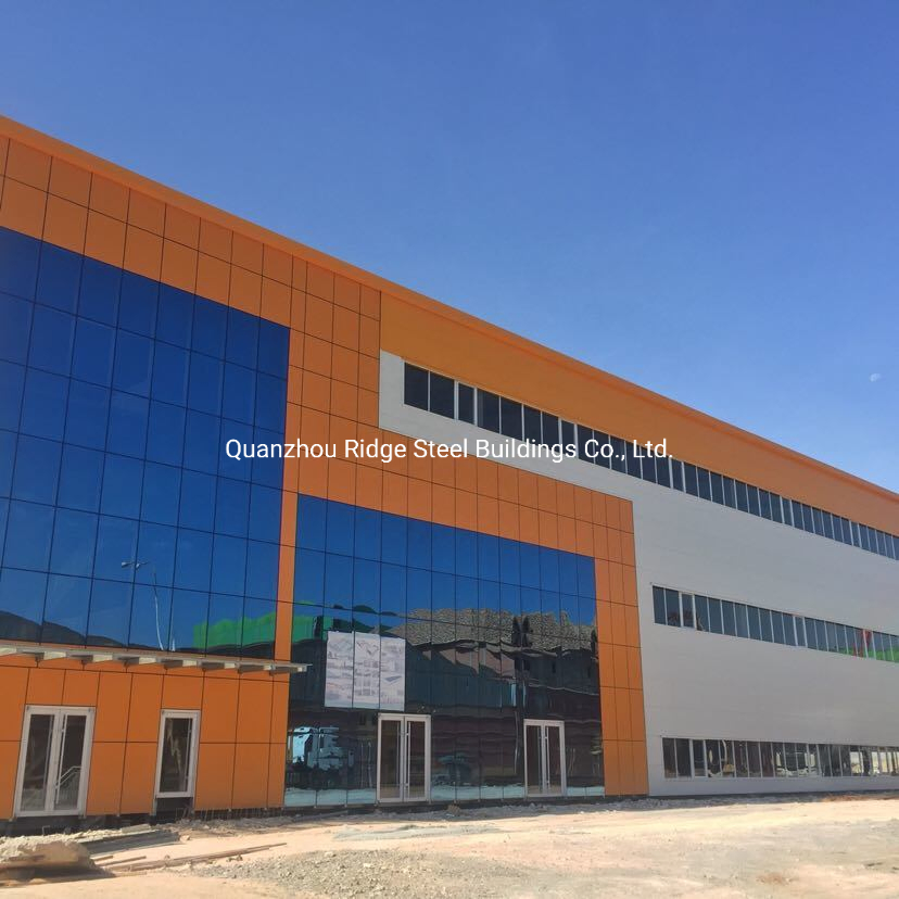 Edificios de acero enmarcados de alta altura de construcción rápida modular preingeniería de varios pisos