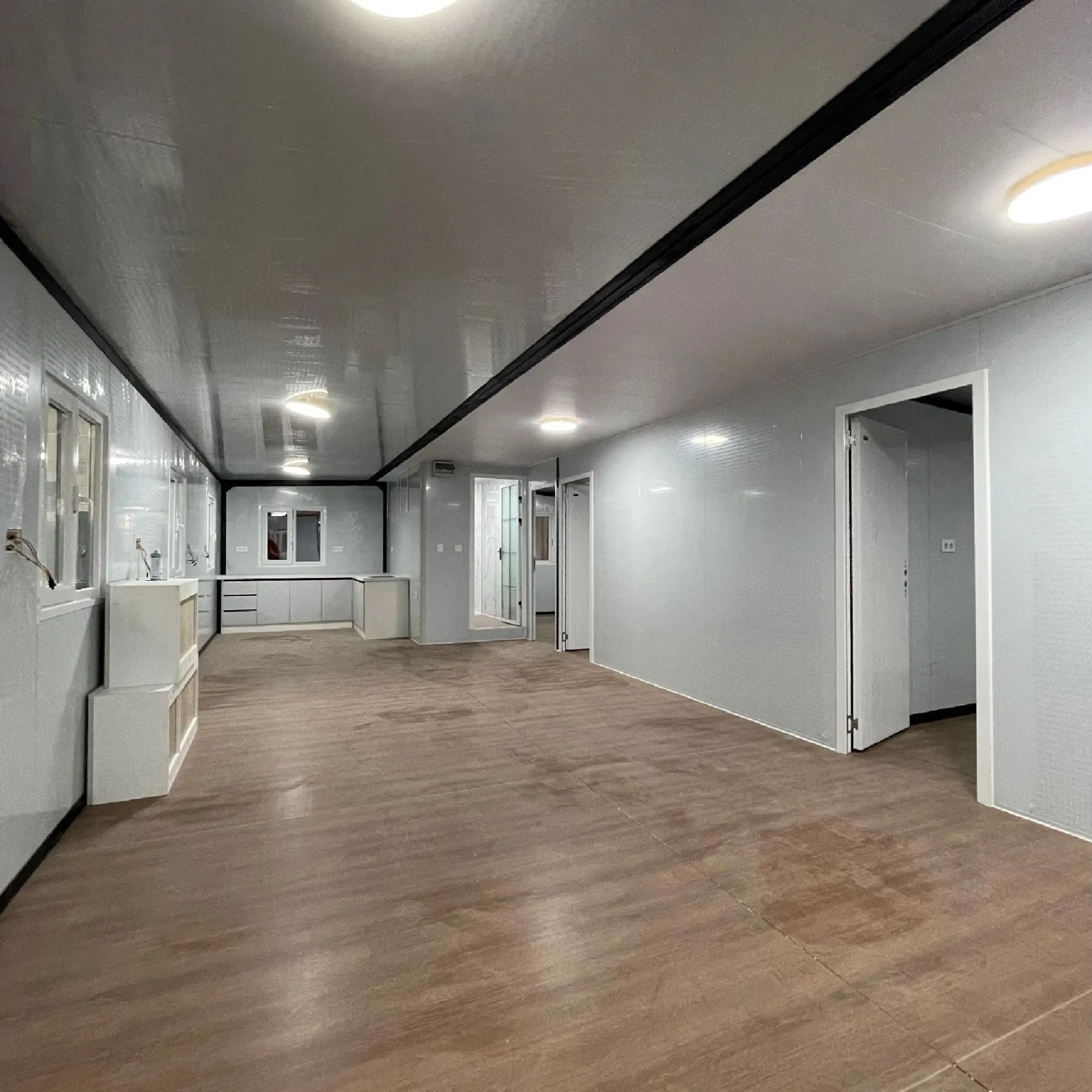 Gran conductividad térmica, eficiente en energía, seguro, portátil, casa modular expandible