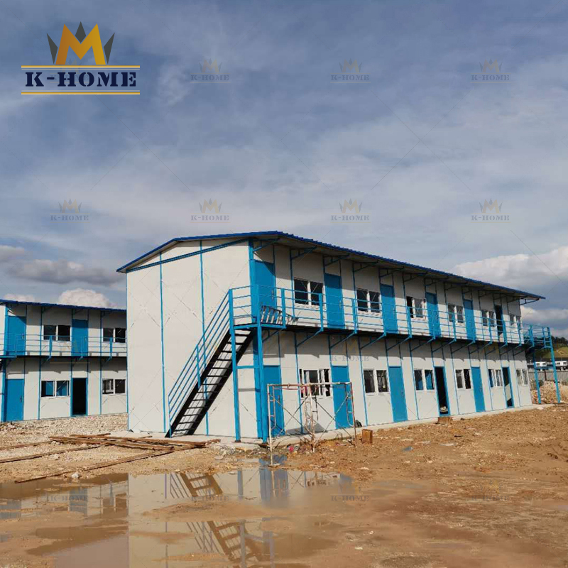 Edificio de oficina temporal modular prefabricado en Indonesia