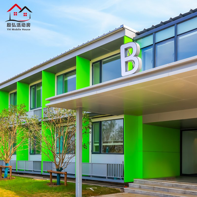 Edificio de restaurante prefabricado de lujo, unidad modular de comedor al aire libre para hoteles, resorts y uso comercial
