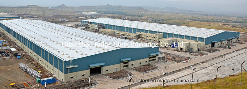 Estructura de acero prefabricada, edificio modular prefabricado para taller