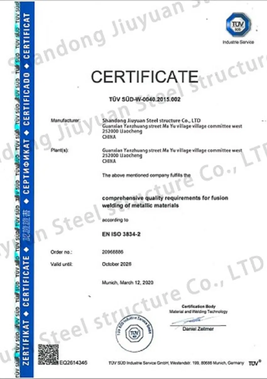Certificación