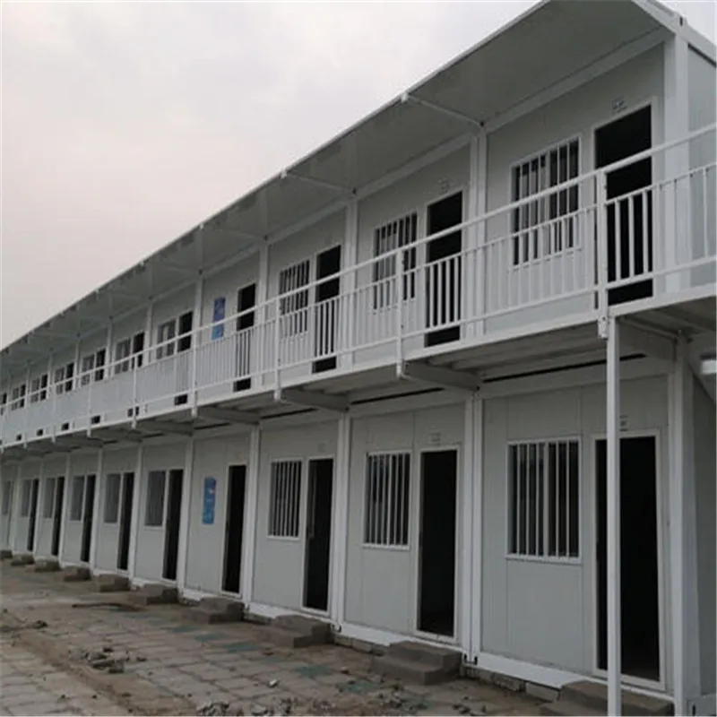 Edificio modular plegable portátil económico para dormitorio y almacén