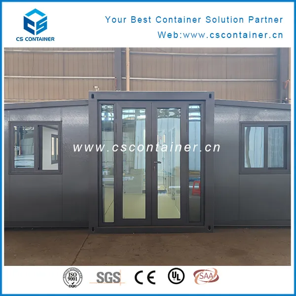 Casa modular portátil plegable expandible de contenedor prefabricado
