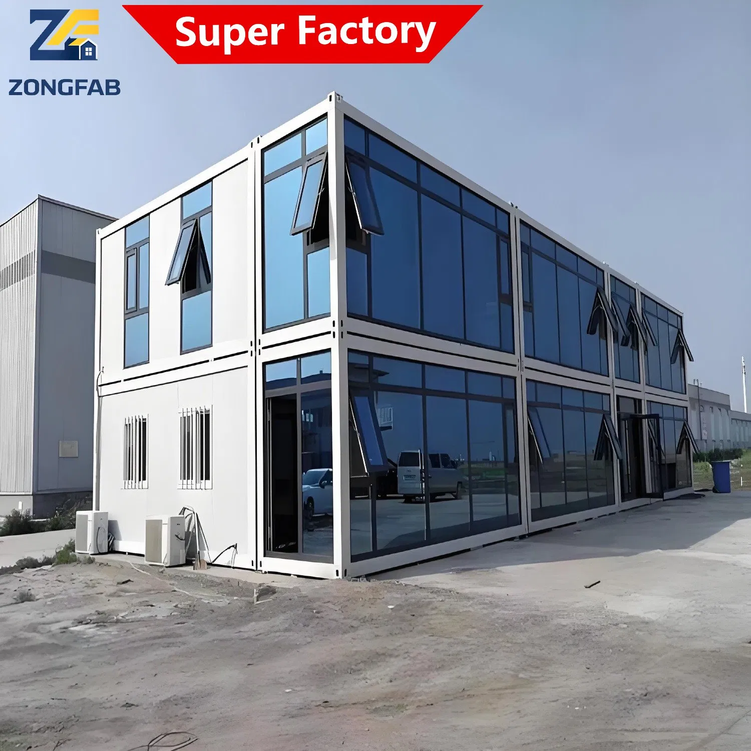 Sitio de construcción proyecto campamento ensamblaje desmontable edificio prefabricado vivienda casa portátil estudio alquiler turismo de alquiler negocio