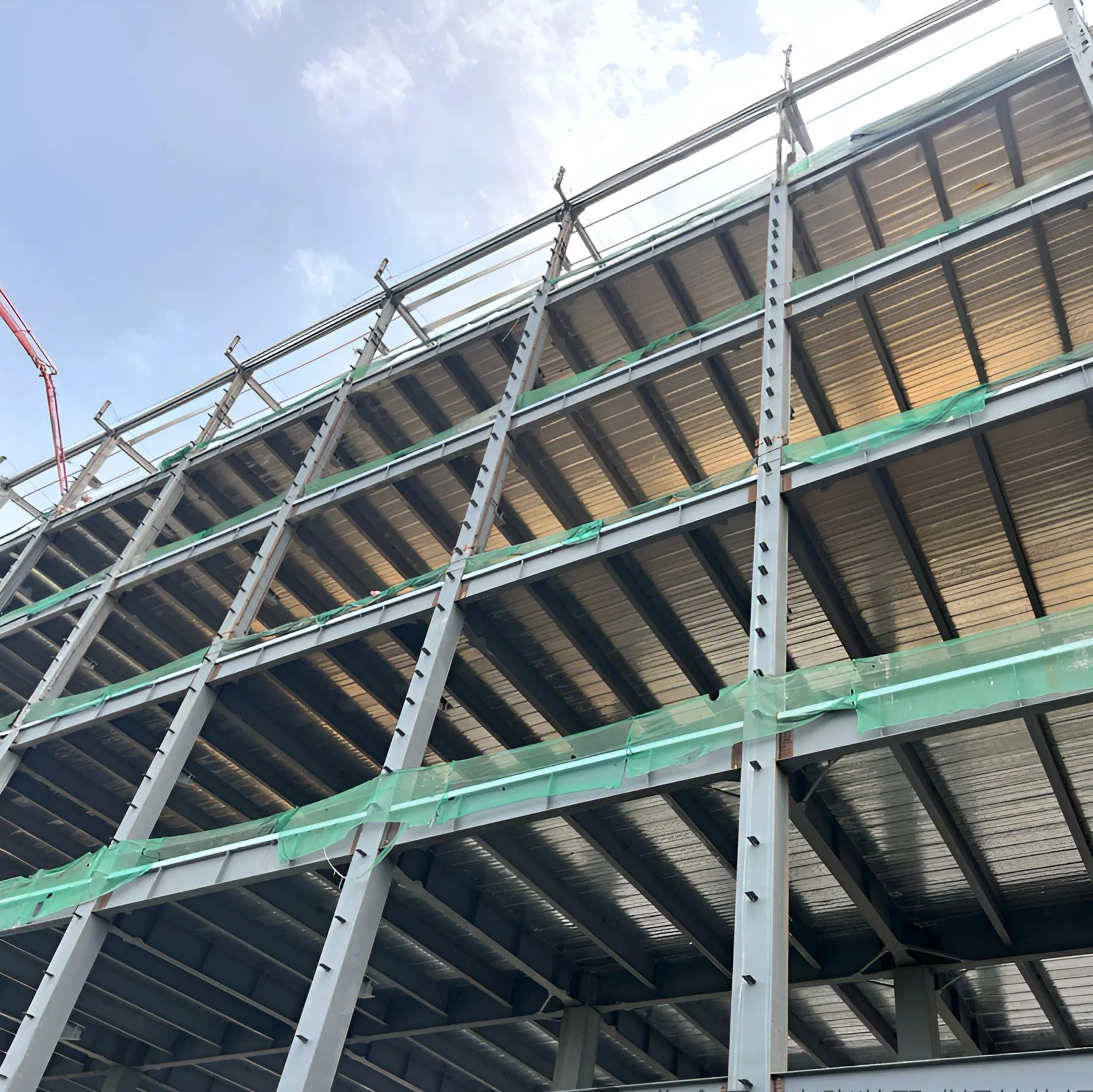 Pintura Galvanizado Personalización Envío Rápido Estructura Modular de Acero de Varios Pisos ODM RS-C9990