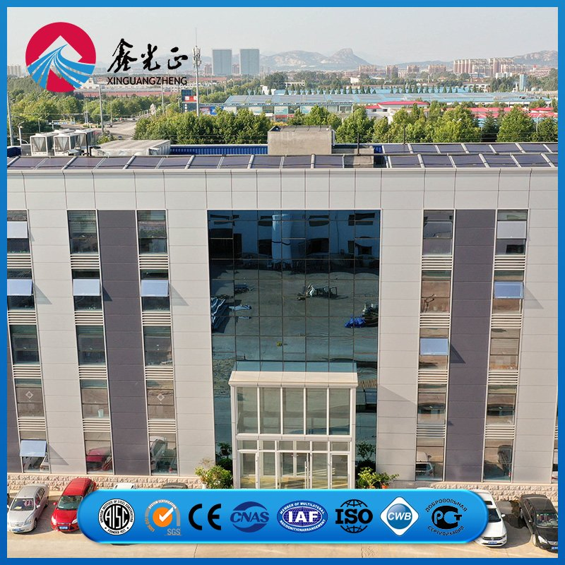 Sistema de Soporte Industrial Modular Avanzado Resistente a Sismos Estructura de Acero Prefabricada de Metal Edificio de Oficinas de Varios Pisos