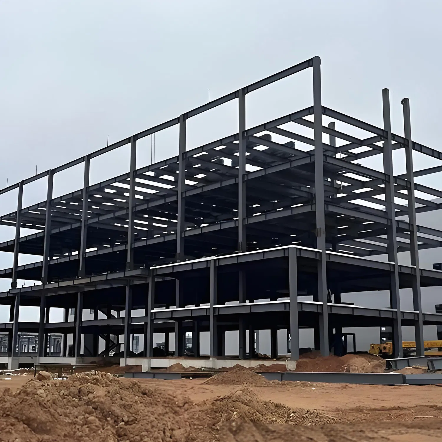 Estructura de acero modular diseñada para un ensamblaje rápido