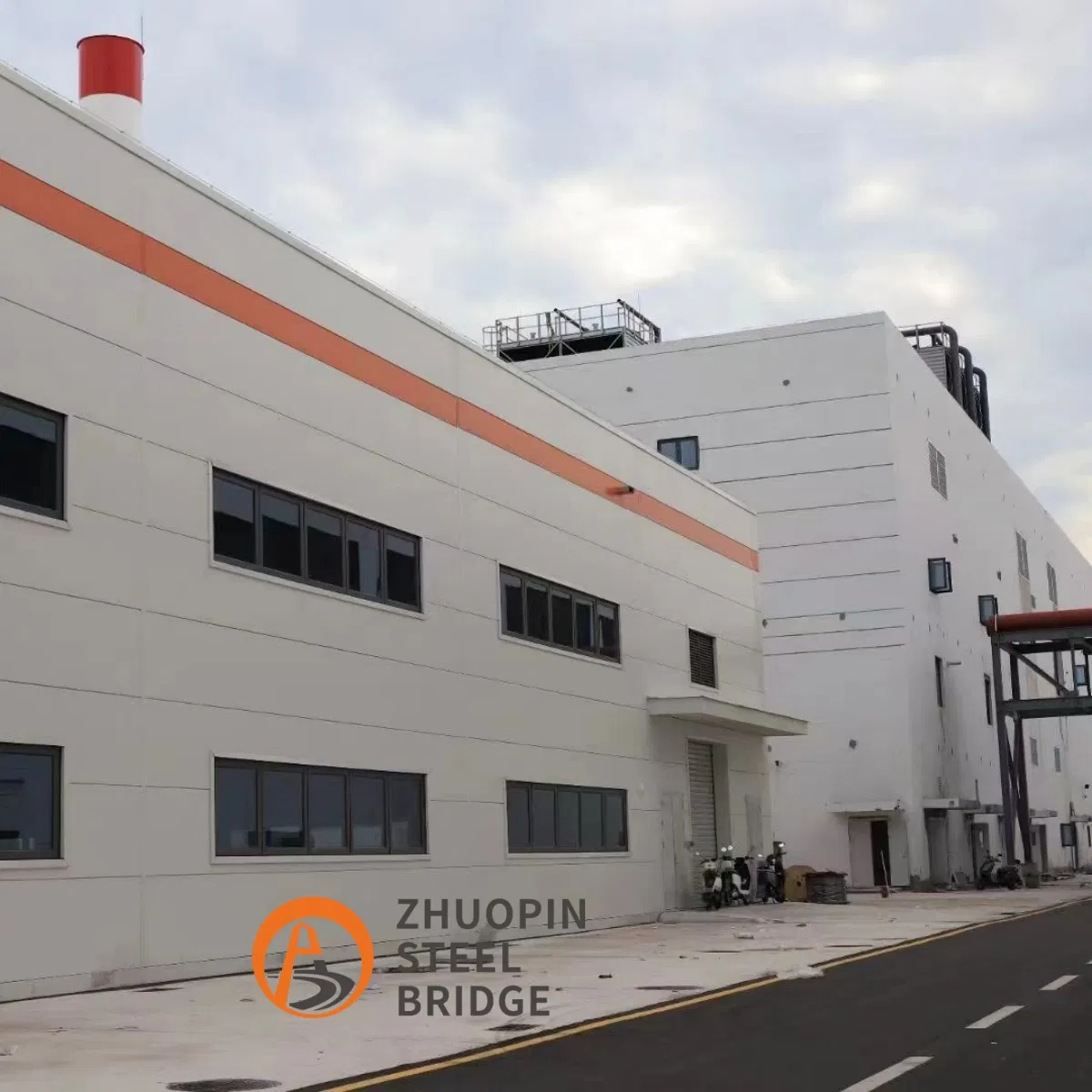 Construcción comercial de alta gama de edificios de acero modular de varios pisos, duraderos y de gran altura