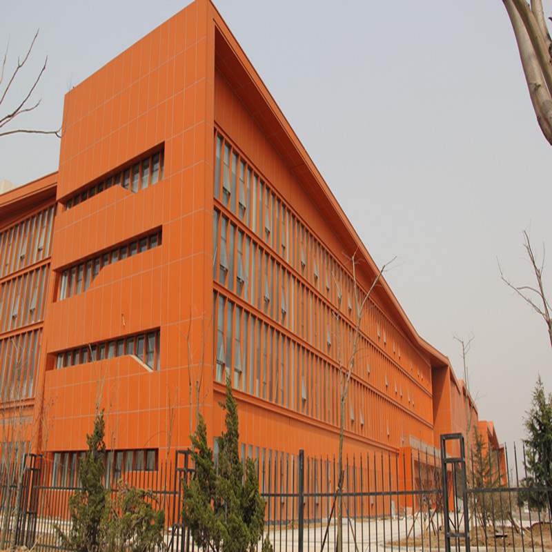 Estructura modular de acero diseñada arquitectónicamente prefabricada para la industria