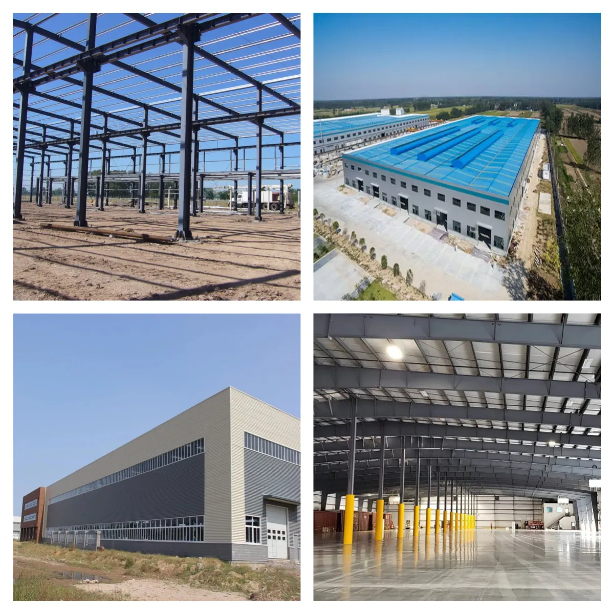 Diseño de almacén de estructura de acero