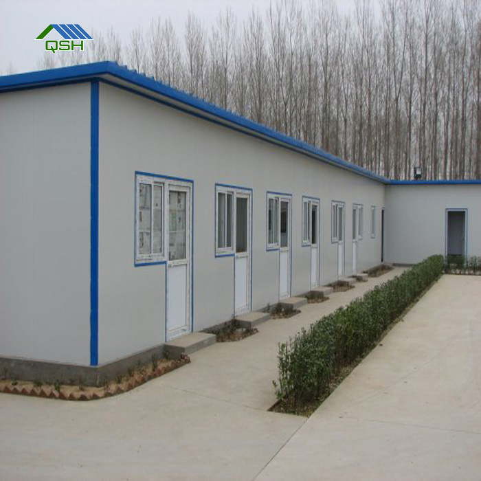 Casa modular móvil de campamento de trabajo, casa prefabricada tipo K, edificio de dormitorio modular