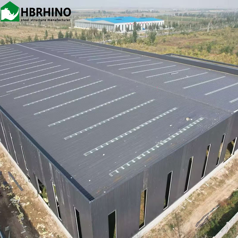 Oficina modular portátil de China, edificio prefabricado, taller de estructura de acero